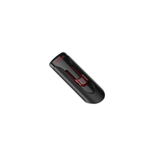 Флеш Диск Sandisk 256Gb Cruzer Glide SDCZ600-256G-G35 USB3.0 черный/красный