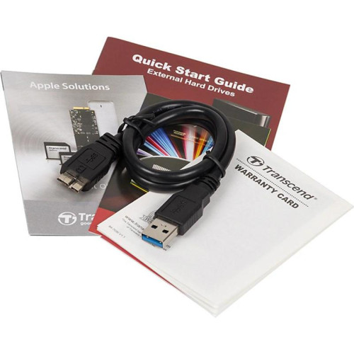 Жесткий диск Transcend USB 3.0 2Tb TS2TSJ25A3K StoreJet 25A3 2.5