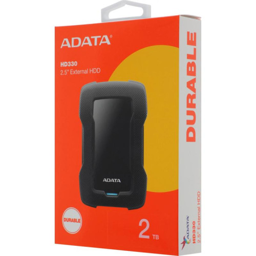 Жесткий диск A-Data USB 3.0 2Tb AHD330-2TU31-CBK HD330 DashDrive Durable 2.5