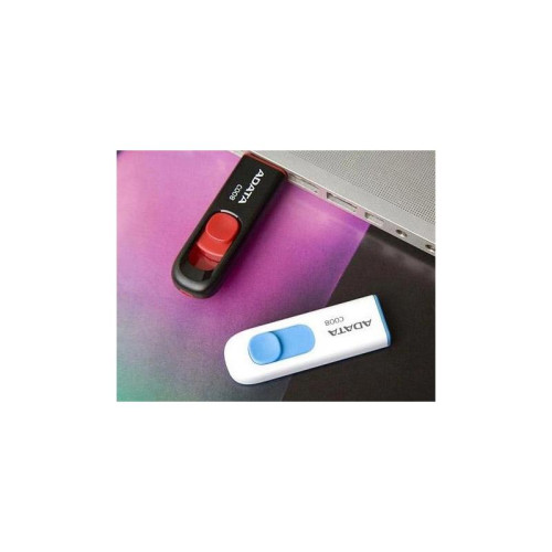 Флеш Диск A-Data 32Gb Classic C008 AC008-32G-RKD USB2.0 красный/черный