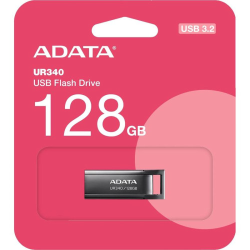 Флеш Диск A-Data 128Gb UR340 AROY-UR340-128GBK USB3.2 черный