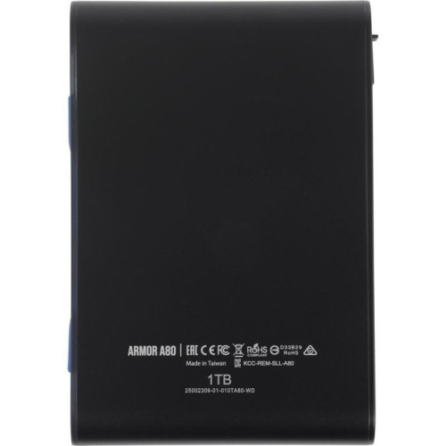 Жесткий диск Silicon Power USB3.0 1TB SP010TBPHDA80S3K A80 Armor 2.5 Жесткий диск Silicon Power USB3.0 1TB SP010TBPHDA80S3K A80 Armor 2.5