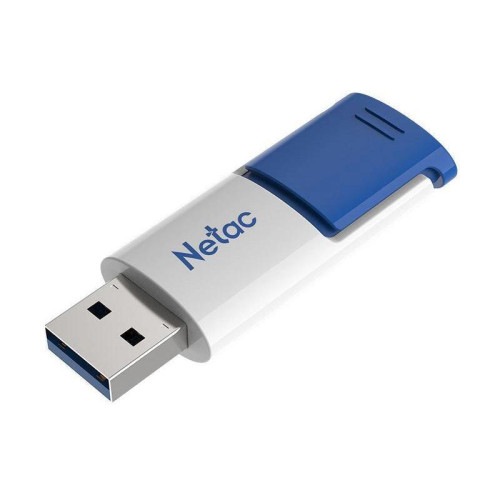 Флеш Диск Netac 512Gb U182 NT03U182N-512G-30BL USB3.0 синий/белый