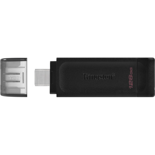 Флеш-накопитель/ Kingston 128Gb USB 3.2 DataTraveler 70 USB Type-C