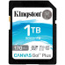 Флеш карта SDXC 1TB Kingston SDG3/1TB Canvas Go! Plus w/o adapter