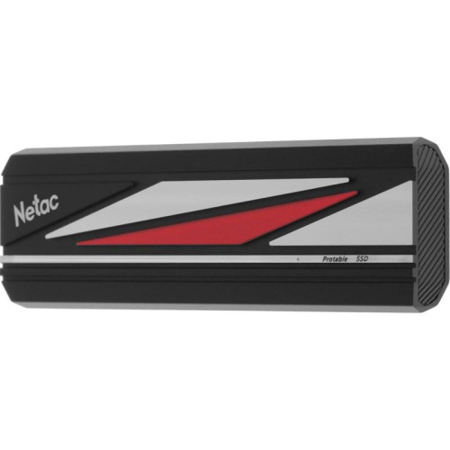 Накопитель SSD Netac USB-C 256GB NT01ZX20L-256G-32BK ZX20L черный