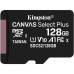 Флеш карта microSDXC 128GB Kingston SDCS2/128GBSP Canvas Select Plus w/o adapter