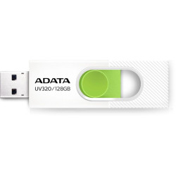 Флеш Диск A-Data 128GB UV320 AUV320-128G-RWHGN USB3.2 белый/зеленый