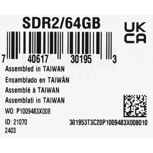 Флеш карта SDXC 64GB Kingston SDR2/64GB Canvas React Plus w/o adapter