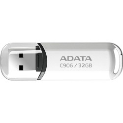Флеш Диск A-Data 32Gb Classic C906 AC906-32G-RWH USB2.0 белый