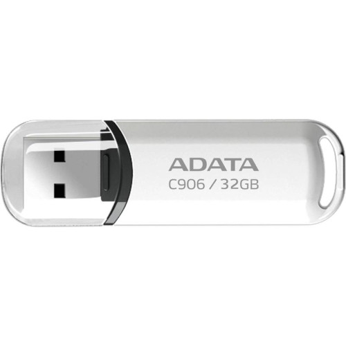 Флеш Диск A-Data 32Gb Classic C906 AC906-32G-RWH USB2.0 белый