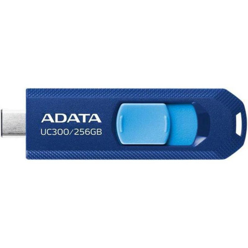 Флеш Диск A-Data 256GB Type-C UC300 ACHO-UC300-256G-RNB/BU USB3.2 синий/голубой