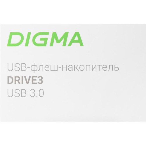 Флеш Диск Digma 128Gb DRIVE3 DGFUM128A30SR USB3.0 серебристый