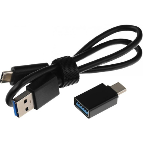 Накопитель SSD Hikvision USB-C 1TB HS-ESSD-P1000BWD 1000G BLACK 1.8