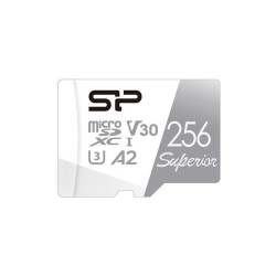 Флеш карта microSDXC 256GB Silicon Power SP256GBSTXDA2V20 Superior V30 A2 w/o adapter