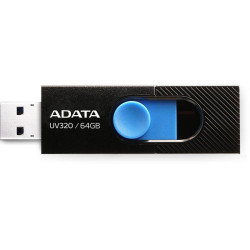 Флеш Диск A-Data 64Gb UV320 AUV320-64G-RBKBL USB3.2 черный