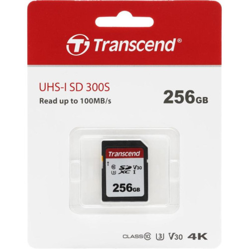 Флеш карта SDXC 256GB Transcend TS256GSDC300S w/o adapter Флеш карта SDXC 256GB Transcend TS256GSDC300S w/o adapter