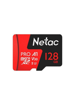 Флеш карта microSDXC 128GB Netac NT02P500PRO-128G-S P500 Extreme Pro A1 w/o adapter