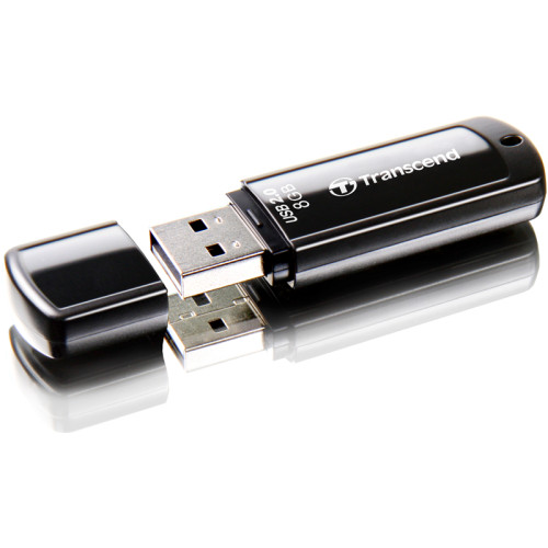 Флеш-накопитель/ Transcend 8GB JetFlash 350 (Black) USB 2.0