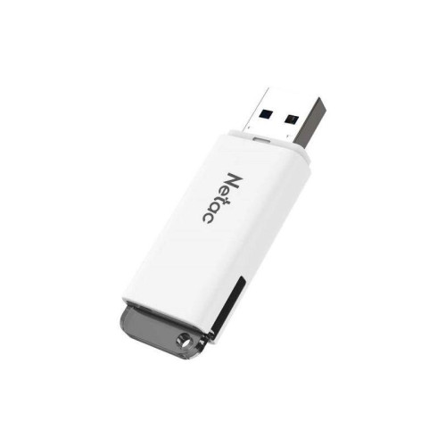 Флеш Диск Netac 128Gb U185 NT03U185N-128G-20WH USB2.0 белый