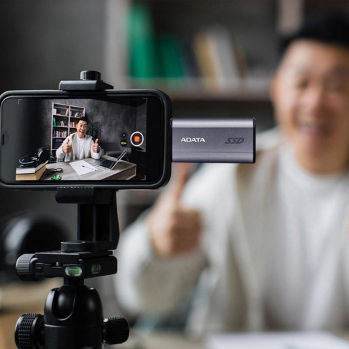 Накопитель SSD A-Data USB3.2 Gen2 2TB SC750-2000G-CCBK SC750 серый