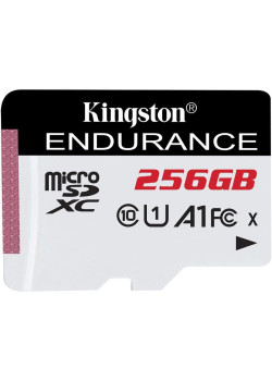Флеш карта microSDXC 256GB Kingston SDCE/256GB High Endurance w/o adapter