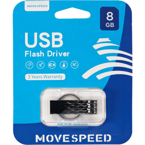 USB2.0 8GB Move Speed YSUSY серый металл