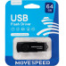 USB2.0 64GB Move Speed M2 черный