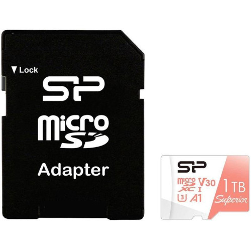 Флеш карта microSDXC 1TB Silicon Power SP001TBSTXDV3V20SP Superior w/o adapter