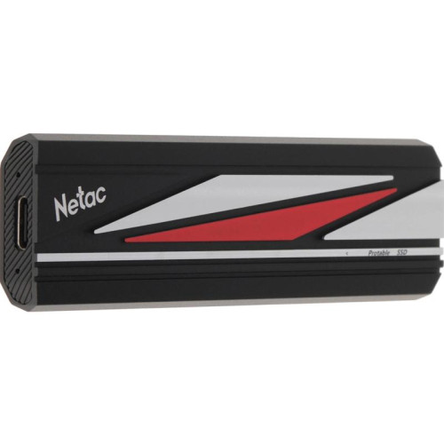 Накопитель SSD Netac USB-C 2TB NT01ZX20L-002T-32BK ZX20L черный