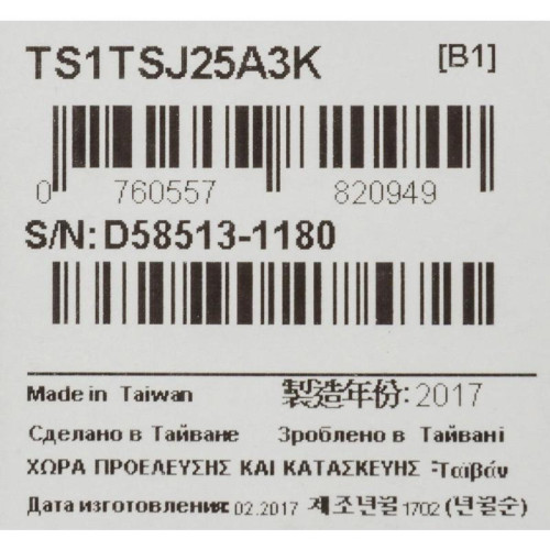 Жесткий диск Transcend USB3.0 1TB TS1TSJ25A3K StoreJet 25A3 2.5