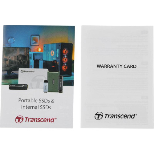 Накопитель SSD Transcend USB-C 1TB TS1TESD300S ESD300 серебристый