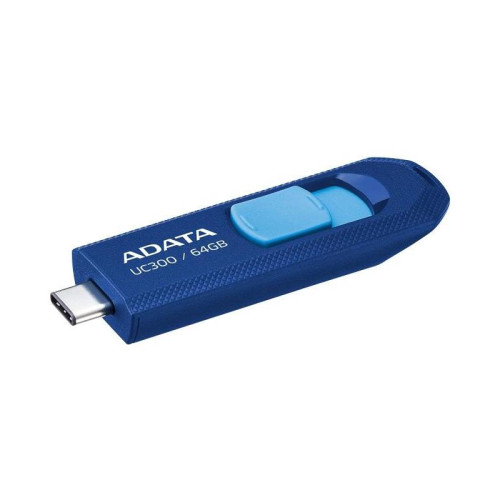 Флеш Диск A-Data 64GB Type-C UC300 ACHO-UC300-64G-RNB/BU USB3.2 синий/голубой
