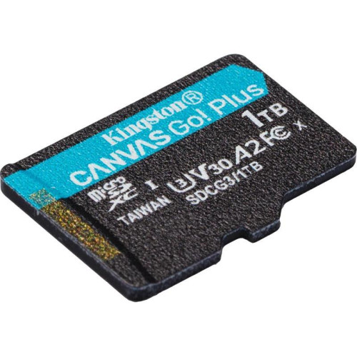 Карта памяти Kingston 1TB microSDXC Canvas Go Plus 170R A2 U3 V30 Card W/O ADP/ Kingston 1TB microSDXC Canvas Go Plus 170R A2 U3 V30 Card W/O ADP Карта памяти Kingston 1TB microSDXC Canvas Go Plus 170R A2 U3 V30 Card W/O ADP/ Kingston 1TB microSDXC Canvas Go Plus 170R A2 U3 V30 Card W/O ADP