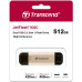 Флеш-накопитель/ Transcend 512GB JetFlash 930C USB 3.2 OTG Type C High Speed