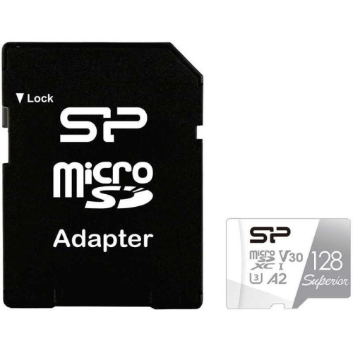Флеш карта microSDXC 128GB Silicon Power SP128GBSTXDA2V20SP Superior + adapter Флеш карта microSDXC 128GB Silicon Power SP128GBSTXDA2V20SP Superior + adapter