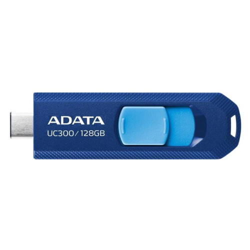 Флеш Диск A-Data 128GB Type-C UC300 ACHO-UC300-128G-RNB/BU USB3.2 синий/голубой