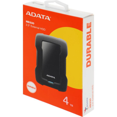 Жесткий диск A-Data USB 3.0 4Tb AHD330-4TU31-CBK HD330 DashDrive Durable 2.5
