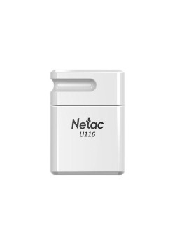 Флеш Диск Netac 32Gb U116 NT03U116N-032G-20WH USB2.0 белый