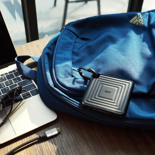 Накопитель SSD Silicon Power USB-C 1Tb SP010TBPSDPC60CK PC60 1.8