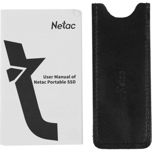Накопитель SSD Netac USB-C 500Gb NT01ZSLIM-500G-32BK Z Slim 1.8