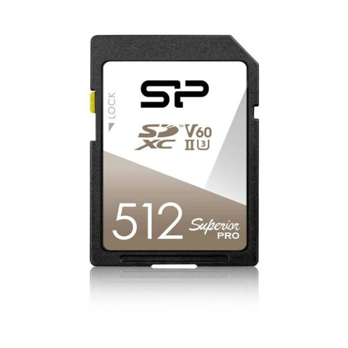 Флеш карта SDXC 512GB Silicon Power SP512GBSDXJV6V10 Superior Pro V60 w/o adapter