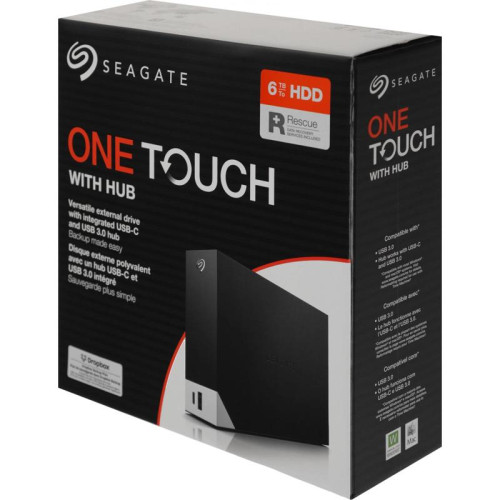 Жесткий диск Seagate USB 3.0 6Tb STLC6000400 One Touch 3.5