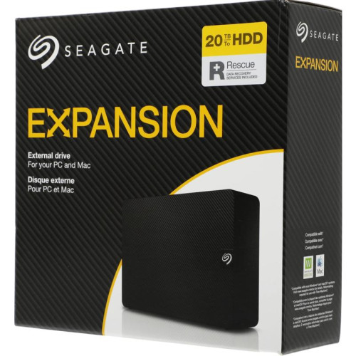 Жесткий диск Seagate USB3.0 20TB STKP20000400 Expansion 3.5