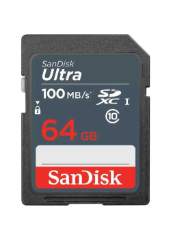 Флеш карта SDXC 64GB Sandisk SDSDUNR-064G-GN3IN Ultra