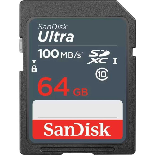 Флеш карта SDXC 64GB Sandisk SDSDUNR-064G-GN3IN Ultra