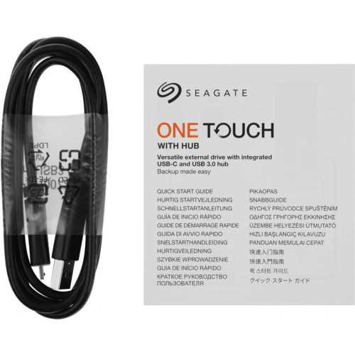 Жесткий диск Seagate USB 3.0 16Tb STLC16000400 One Touch Hub 3.5