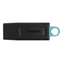 Флэш USB Kingston 64GB USB3.2 Gen 1 DataTraveler Exodia (Black + Teal 2 шт/ Kingston 64GB USB3.2 Gen 1 DataTraveler Exodia (Black + Teal 2 pcs
