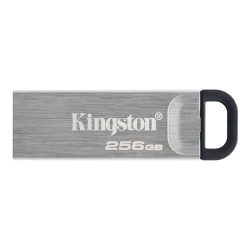 Флеш Диск Kingston 256GB DataTraveler Kyson DTKN/256GB USB3.2 серебристый/черный