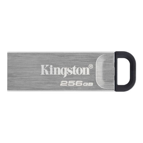 Флеш Диск Kingston 256GB DataTraveler Kyson DTKN/256GB USB3.2 серебристый/черный